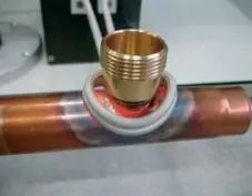 Closed shape heating metal