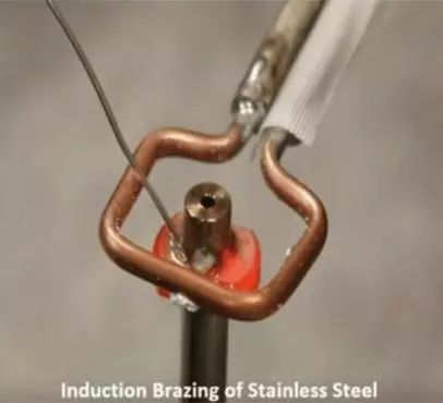  Induction brazing of stainless steel